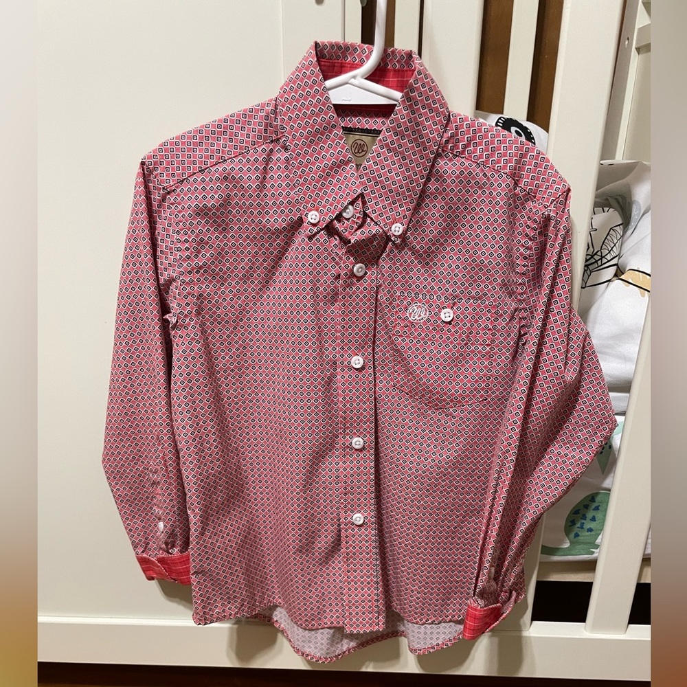 Wrangler button down shirt